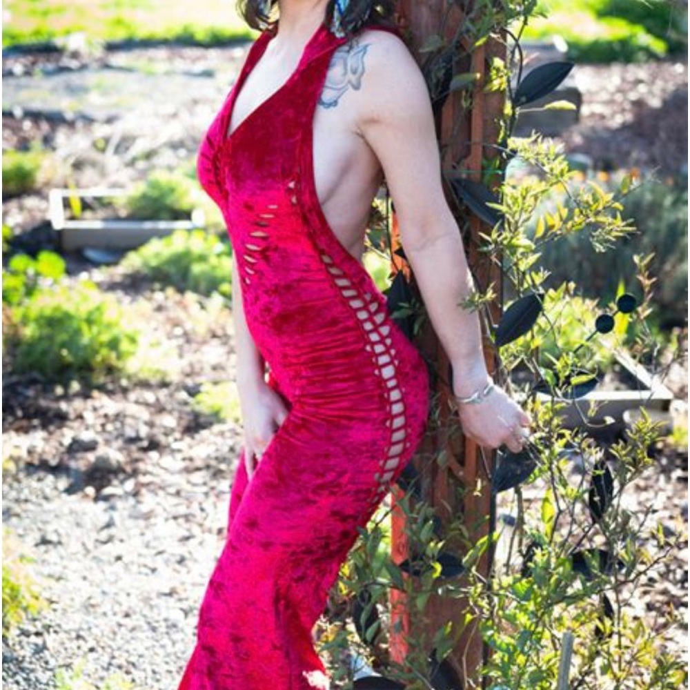 Warrior Within Designs Snip Tease Velvet Mystique Onesie